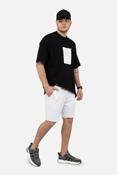 Мужская футболка с коротким рукавом 50 цвет черный ЦБ-00249857 SKT000992042 фото
