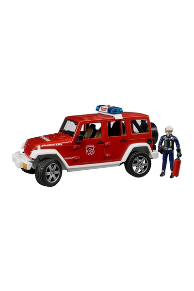 Набор игрушечный – автомобиль спасательной службы с фигуркой пожарного цвет красный ЦБ-00250180 SKT000992708 фото