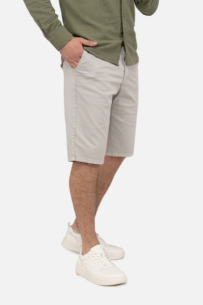 Мужские шорты 52 цвет светло-серый ЦБ-00249872 SKT000992126 фото