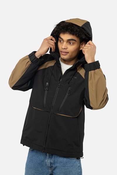 Чоловіча куртка 48 колір чорний ЦБ-00238299 SKT000955981 фото
