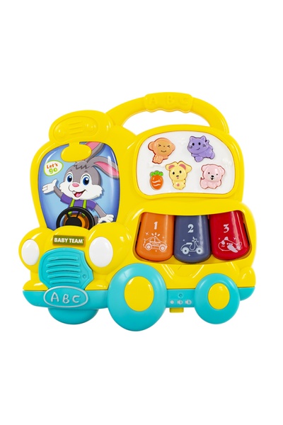 Іграшка музична "Веселий автобус" колір різнокольоровий ЦБ-00250164 SKT000992690 фото