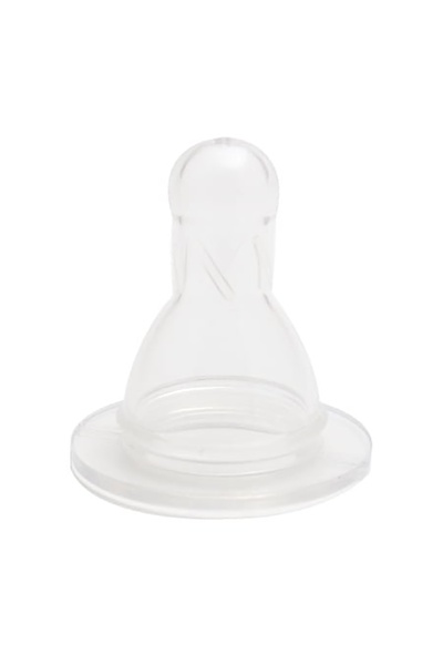 Соска силиконовая круглая для бутылок со стандартным горлом цвет прозрачный ЦБ-00005500 SKT000291496 фото
