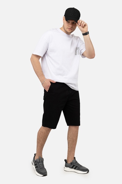 Мужские шорты 52 цвет черный ЦБ-00249871 SKT000992121 фото