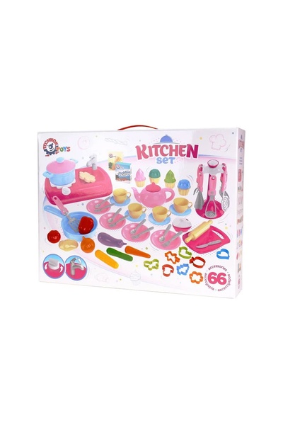 Игровой набор "Кухня с набором посуды" цвет разноцветный ЦБ-00164951 SKT000556703 фото