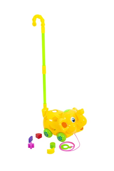 Дитяча іграшка-каталка колір різнокольоровий ЦБ-00204535 SKT000876375 фото