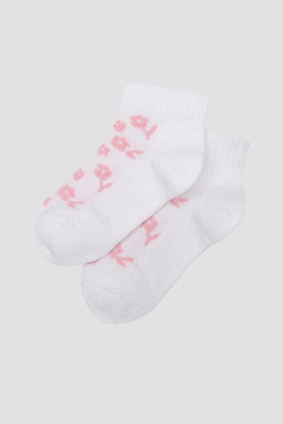 Шкарпетки для дівчинки 27-30 колір білий ЦБ-00249710 SKT000991669 фото