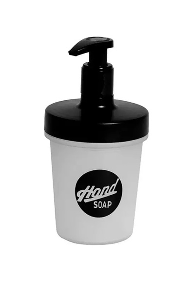 Дозатор для мила - HEREVIN Hands Soap колір білий ЦБ-00249431 SKT000991196 фото