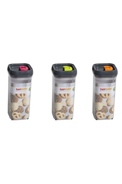 Контейнер пластиковий для харчових продуктів - HEREVIN колір різнокольоровий ЦБ-00249441 SKT000991206 фото
