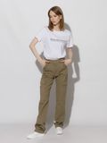 Жіночі джинси регуляр з кишенею 38 колір хакі ЦБ-00218950 SKT000905822 фото