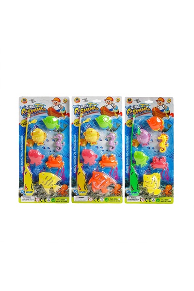 Игровой набор – рыбалка с магнитом цвет разноцветный ЦБ-00248661 SKT000989734 фото