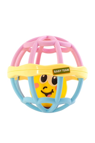 Іграшка-брязкальце "Веселий м'ячик" колір різнокольоровий ЦБ-00250089 SKT000992558 фото