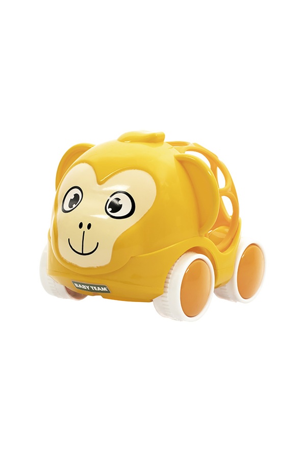 Іграшка-брязкальце "Машинка-мавпочка" колір різнокольоровий ЦБ-00250091 SKT000992560 фото