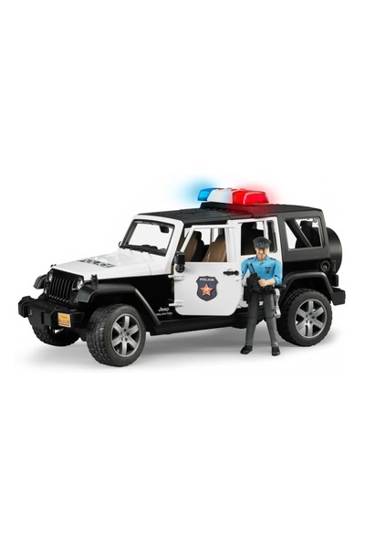 Набор игрушечный – автомобиль патрульный с фигуркой полицейского цвет разноцветный ЦБ-00250179 SKT000992707 фото