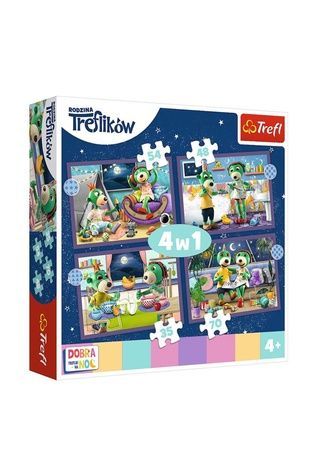 Пазлы Trefl "Перед сном" / Семья Трефликов, 207 элементов Trefl 34399 ЦБ-00284160 фото