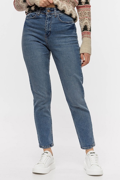 Жіночі джинси 44 колір синій ЦБ-00204877 SKT000877137 фото