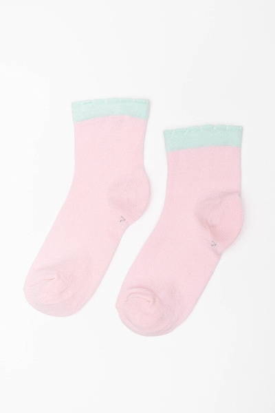 Шкарпетки для дівчинки 35-38 колір світло-рожевий ЦБ-00194655 SKT000855024 фото