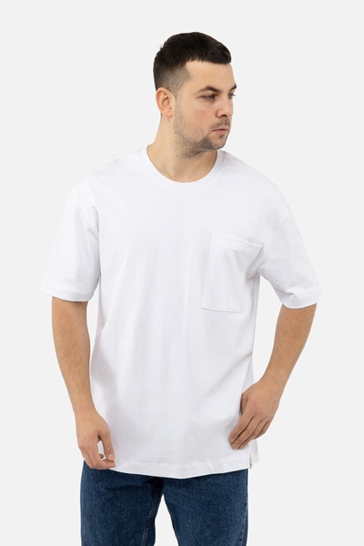 Мужская футболка 52 цвет белый ЦБ-00241589 SKT000961988 фото