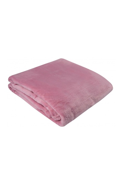 Плед флисовый Soho цвет розовый ЦБ-00249471 SKT000991241 фото