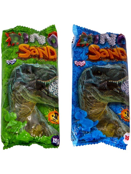 Набір для творчості - "Кінетичний пісок "Dino Sand" колір різнокольоровий ЦБ-00213803 SKT000894657 фото
