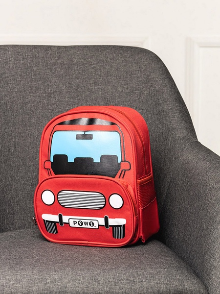 Рюкзак для хлопчика Машина колір червоний ЦБ-00224022 SKT000918735 фото