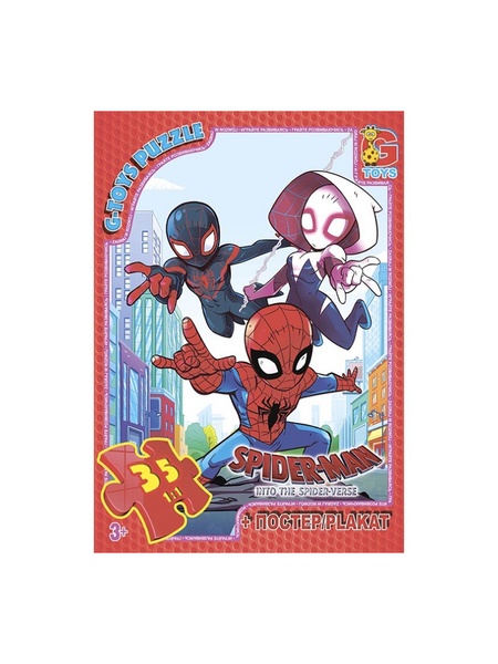 Пазлы из серии "Человек-паук", 35 элементов цвет разноцветный ЦБ-00217676 SKT000903026 фото