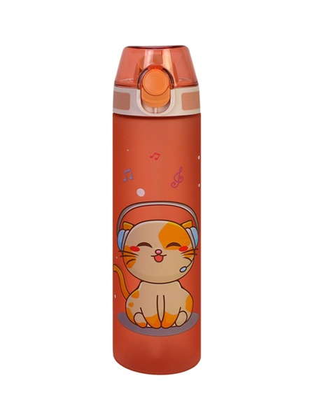 Пляшка для води "Cat Vibes" колір рожевий ЦБ-00227743 SKT000927349 фото