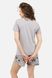Жіноча піжама 40 колір сірий ЦБ-00245639 SKT000982364 фото 4