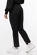 Жіночі спортивні штани прямі 44 колір чорний ЦБ-00210774 SKT000890680 фото 3