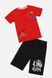 Костюм с шортами на мальчика 110 цвет красный ЦБ-00187290 SKT000834732 фото 1