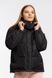 Жіноча куртка коротка 50 колір чорний ЦБ-00206939 SKT000882041 фото 1