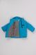 Куртка короткая на мальчика 98 цвет голубой ЦБ-00139586 SKT000491550 фото 3