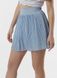 Женская короткая юбка плиссе 44 цвет голубой ЦБ-00215517 SKT000898793 фото 2
