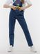 Жіночі джинси мом 50 колір синій ЦБ-00217706 SKT000903176 фото 1
