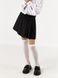 Юбка-шорты для девочки 128 цвет черный ЦБ-00229325 SKT000931970 фото 1