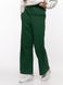Жіночі прямі спортивні штани 46 колір зелений ЦБ-00214277 SKT000896127 фото 1