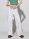 Жіночі джинси палаццо 44 колір білий ЦБ-00218948 SKT000905817 фото 1