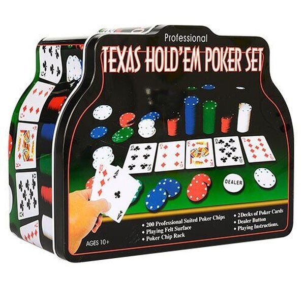 Настільна гра "Покер" колір різнокольоровий ЦБ-00113001 SKT000441158 фото