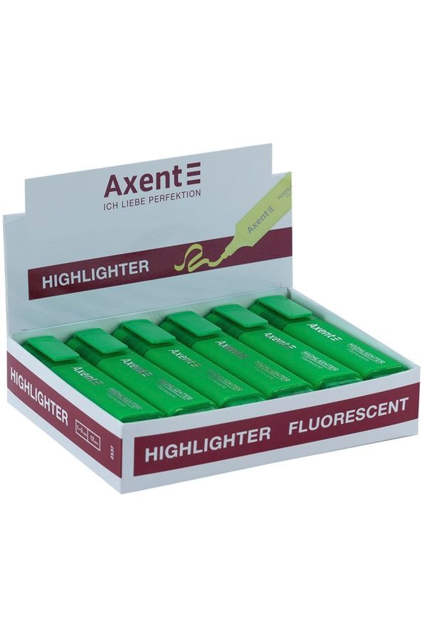 Маркер Highlighter Axent 2537-04-A ЦБ-00281261 фото
