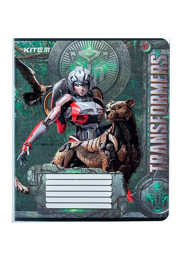 Тетрадь школьная в клеточку на 12 листов - Kite Transformers KITE TF24-232 ЦБ-00256757 фото