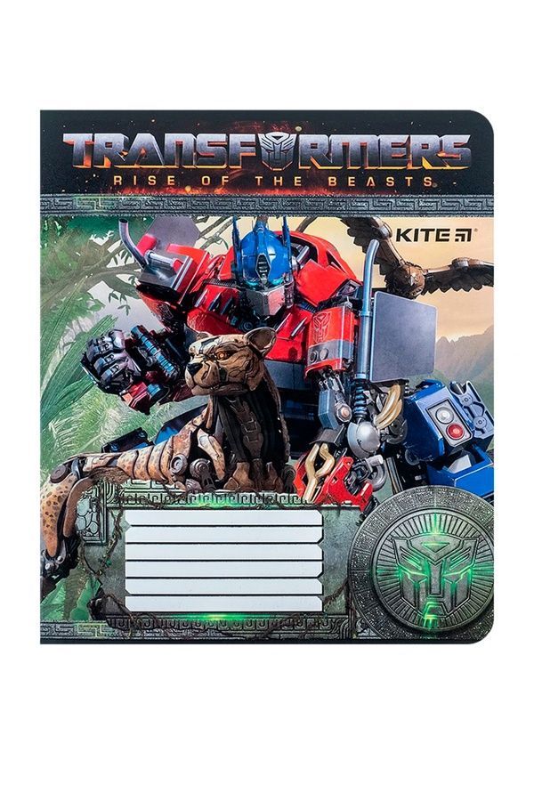 Тетрадь школьная в клеточку на 12 листов - Kite Transformers KITE TF24-232 ЦБ-00256757 фото