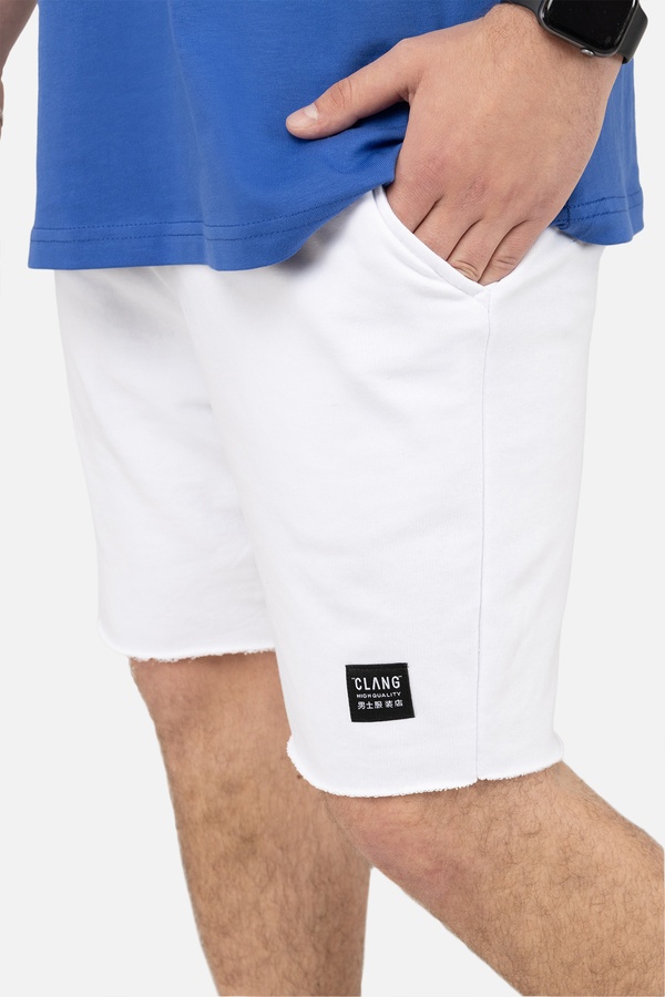 Мужские спортивные шорты 44 цвет белый ЦБ-00249860 SKT000992051 фото