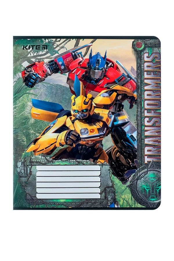Тетрадь школьная в клеточку на 12 листов - Kite Transformers KITE TF24-232 ЦБ-00256757 фото