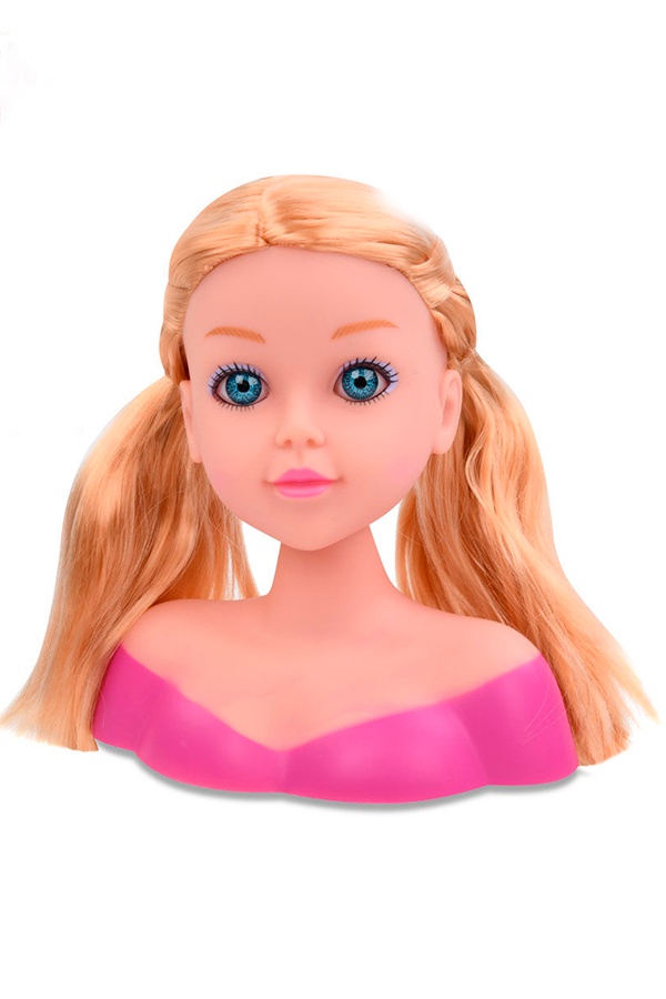Лялька-голова для зачісок колір різнокольоровий ЦБ-00248082 SKT000988554 фото