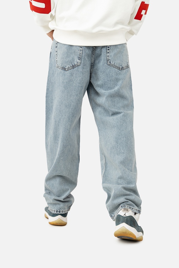 Мужские джинсы baggy 56 цвет голубой ЦБ-00241653 SKT000962287 фото