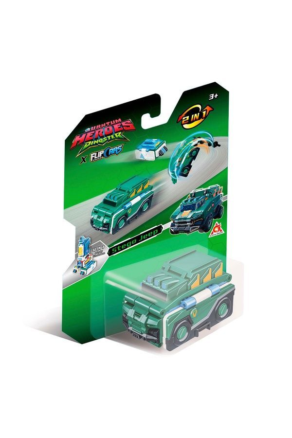 Машинка-трансформер 2 в 1 DINOSTER DINOSTER EU636310R ЦБ-00286470 фото
