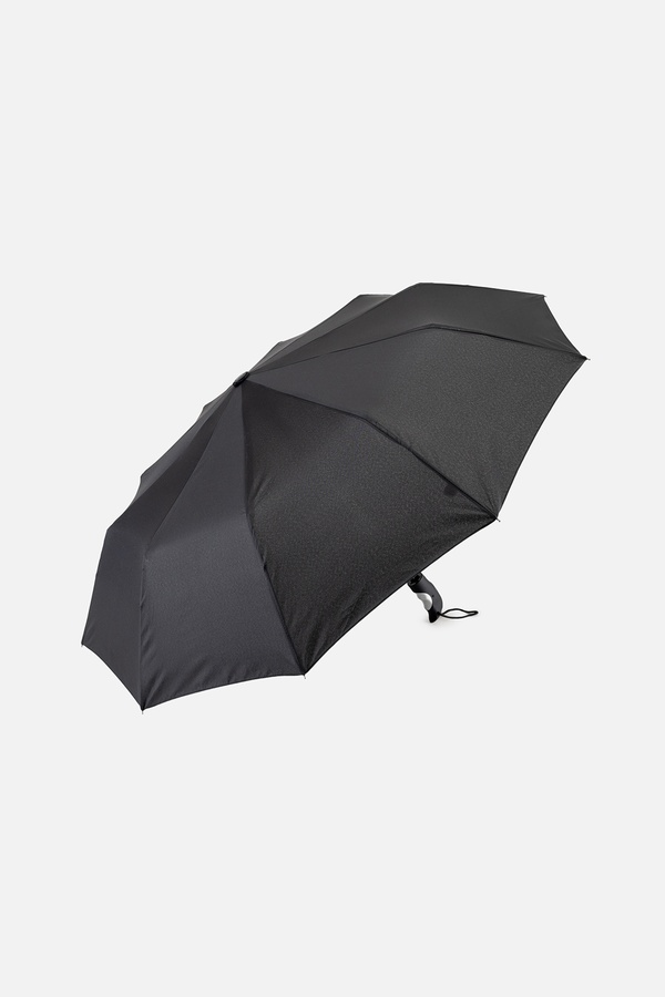 Чоловіча напівавтоматична парасолька колір чорний ЦБ-00190007