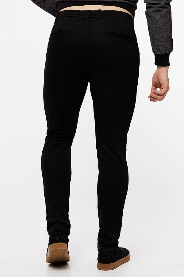 Мужские брюки 46 цвет черный ЦБ-00203638 SKT000874473 фото
