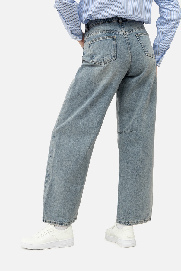 Жіночі джинси 38 колір синій ЦБ-00245360 SKT000981382 фото