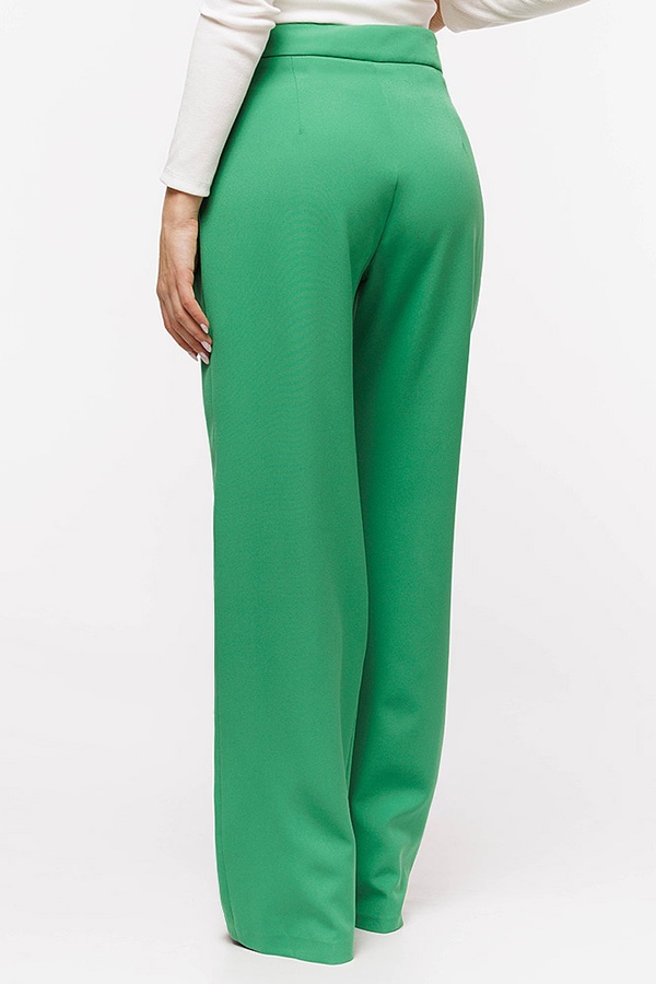 Женские брюки цвет зеленый ЦБ-00191094 SKT000844789 фото
