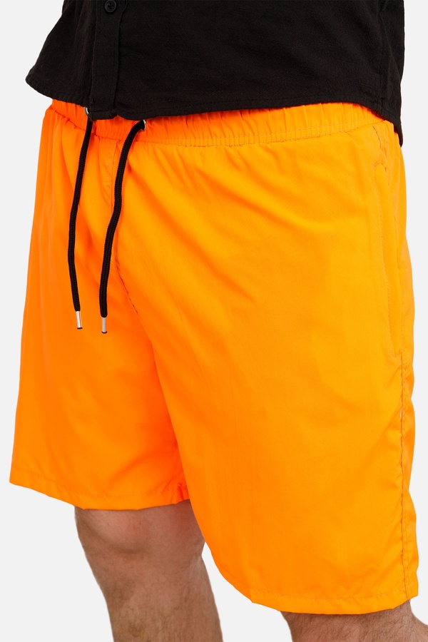 Чоловічі пляжні шорти 44 колір помаранчевий ЦБ-00250602 SKT000993732 фото